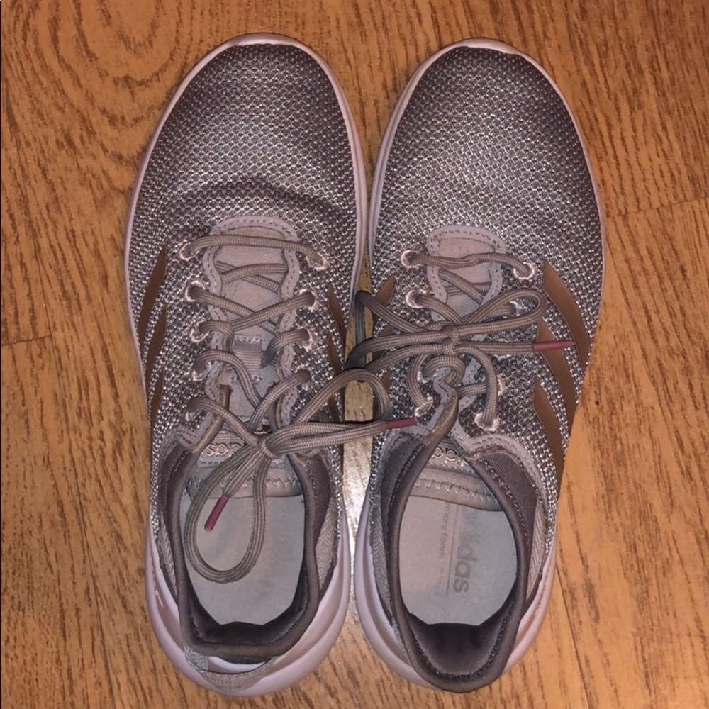 Adidas cloud foam athletic shoes